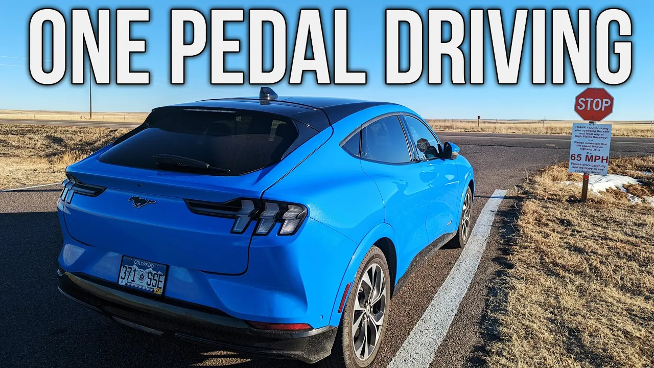 What is One Pedal Driving? Tips and tricks (Mach-E and other EVs)