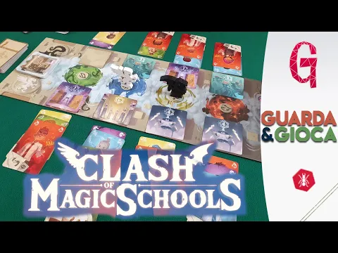 CLASH OF MAGIC SCHOOLS -Tutorial-Il gioco da tavolo di Harry Potter secondo Rosenberg-Guarda&Gioca34