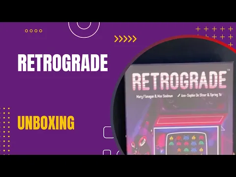 Retrograde Board Game Unboxing | DaniCha