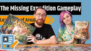 Lost Ruins of Arnak: The Missing Expedition Gameplay - Surviving In The Jungle