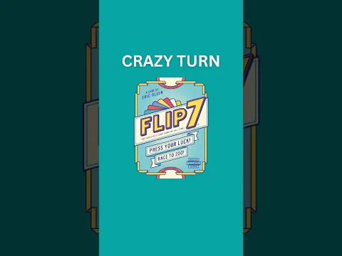Can You Score 100+ Points in One Round of Flip 7? #boardgames #howtoplay #shorts