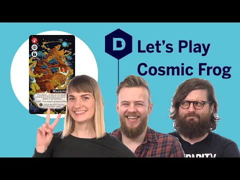 Cosmic Frog board game playthrough - Let's Play Cosmic Frog!