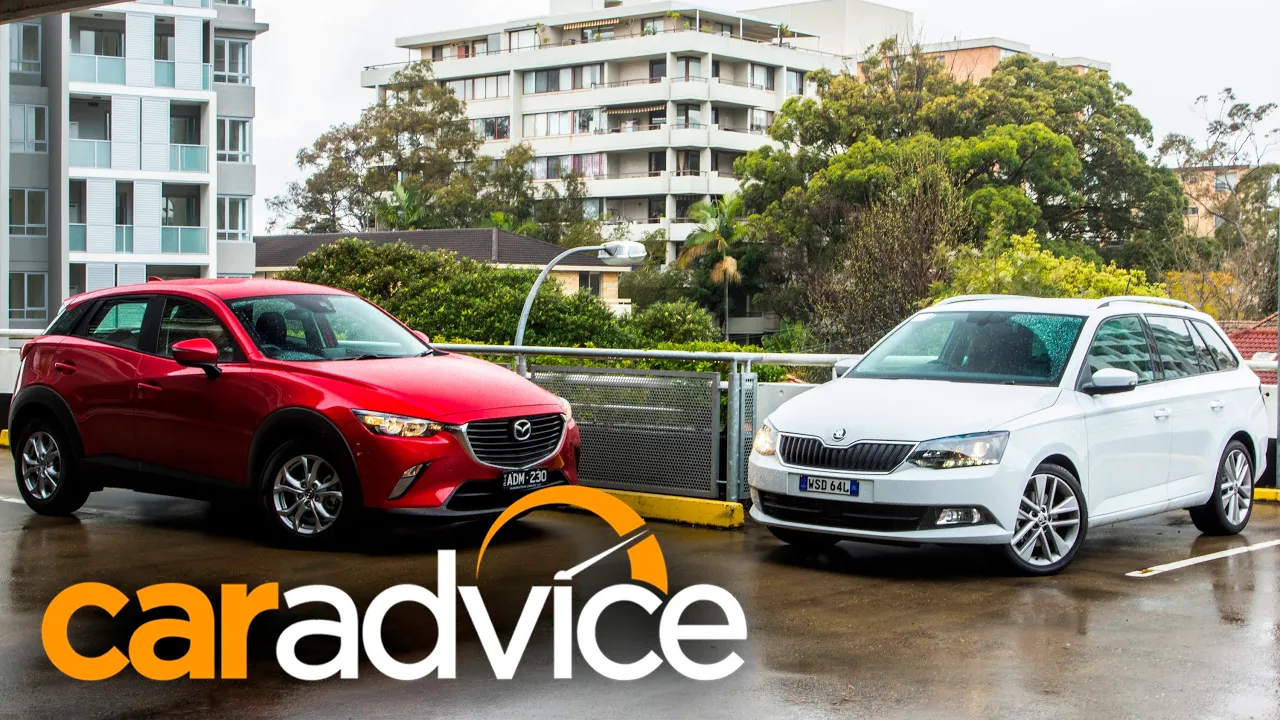 Mazda CX-3 v Skoda Fabia Wagon Comparison Review