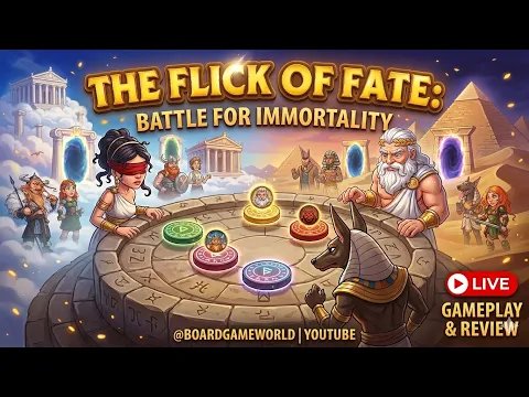 FLICK of FAITH board game Unboxing