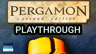 Pergamon Board Game | Live Playthrough (Unedited)