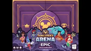 Dad vs Daughter - Disney Sorcerer's Arena: Epic Alliances Core Set - Unboxing