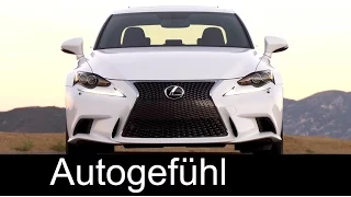 Lexus IS 300 F Sport, IS 200t, 350 F Sport, 350 & 300 Drive/Ext/Int 2016 - Autogefühl