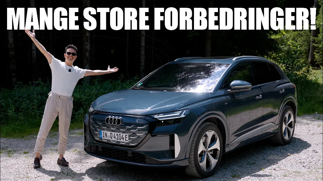 NEW Audi Q4 e-tron | ENDELIG BEDRE ENN SKODA ENYAQ !