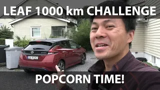 Nissan Leaf 62 kWh 1000 km challenge