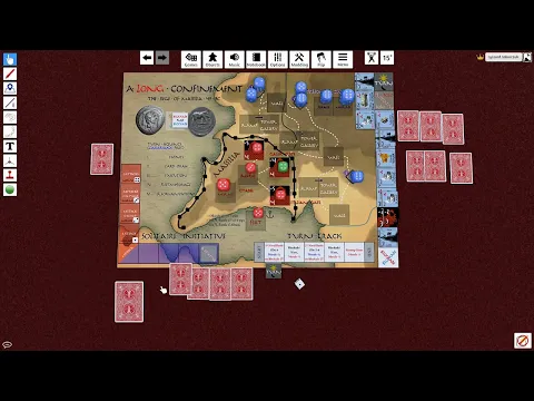 A Long Confinement turn 1 demonstration
