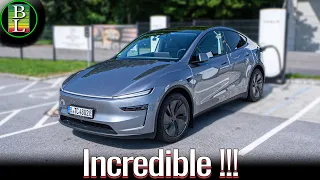 Tesla Model Y Juniper 2025 LRDM - 110 km/h (68mph) range test