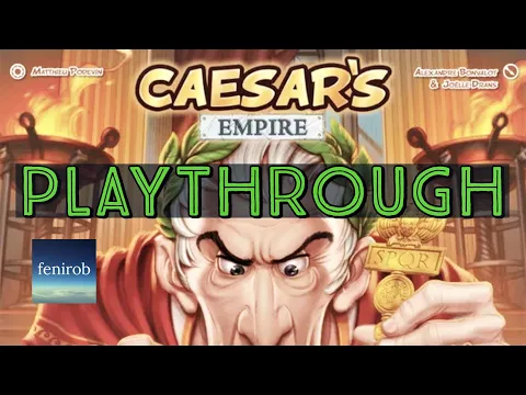Caesar’s Empire Board Game | Playthrough (4 Players)
