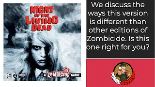 Night of the Living Dead Differences from Other Zombicide Games by Purge Reviews