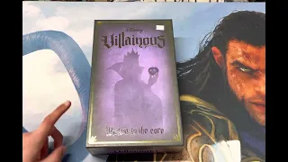 Disney Villainous: Wicked to the Core unboxing and organizing my Villainous collection