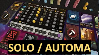 DGA Overviews: Star Tycoon - Solo / Automa Rules & Playthrough (7/28/23 Updated Ruleset)