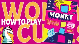 Learn to Play Wonky - A Card Game with Block Stacking Fun!