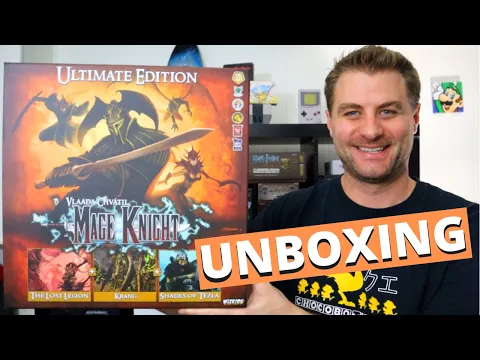 Mage Knight Ultimate Edition Unboxing