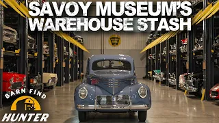 World-Class Museum In a SMALL Town & Their Warehouse Collection: Savoy Museum | Barn Find Hunter