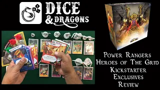 Dice and Dragons - Power Rangers Heroes of the Grid Kickstarter Exclusives Review