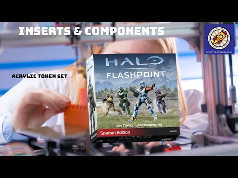 Halo Flashpoint Acrylic Tokens