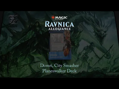 Magic: The Gathering: Ravnica Allegiance: Domri, City Smasher Planeswalker Deck