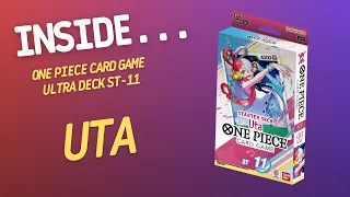 Inside…One Piece Card Game UTA Starter Deck ST-11 (4K 60fps)