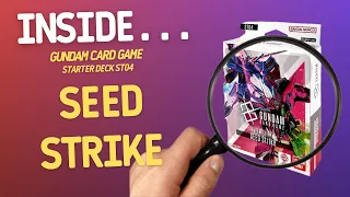 Gundam Card Game Starter Deck SEED Strike ST04 | Inside with João Ricardo Ep789