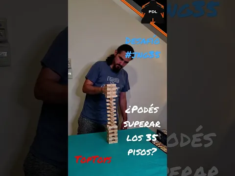Desafío #JNG35 de TopToys, ¿podés superar los 35 pisos?