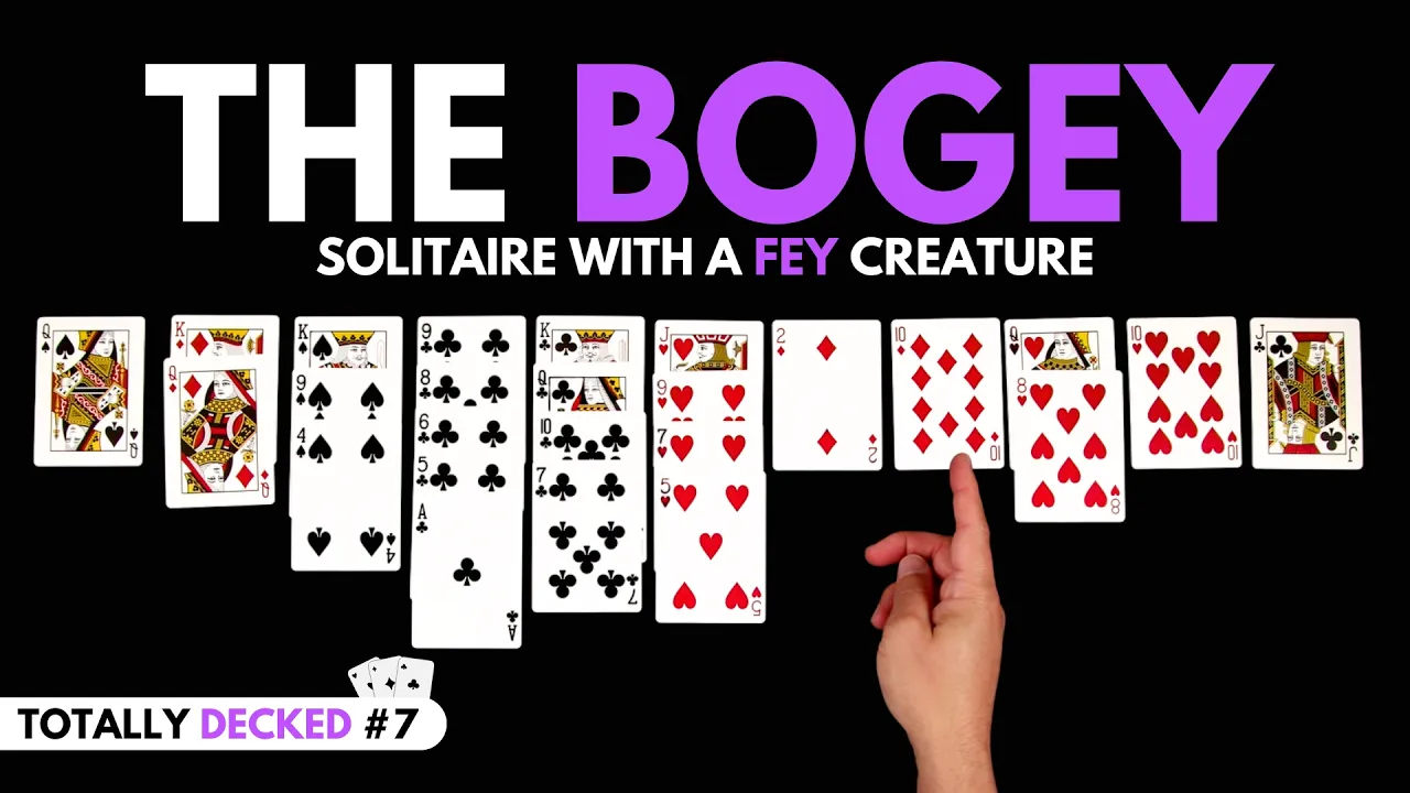 How to Play The Bogey | The Solo Card Game Where a Fey Torments You (Totally Decked #7)