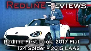 2017 Fiat 124 Spider – Redline: First Look – 2015 Los Angeles Auto Show