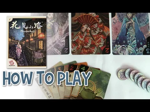 How to Play Hanamikoji Card Game