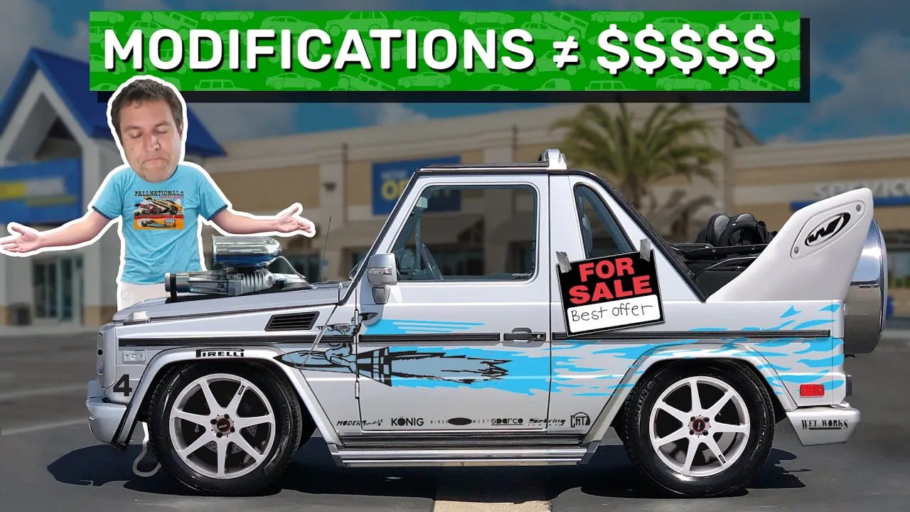 Why Modifications Don't Make Your Car More Valuable