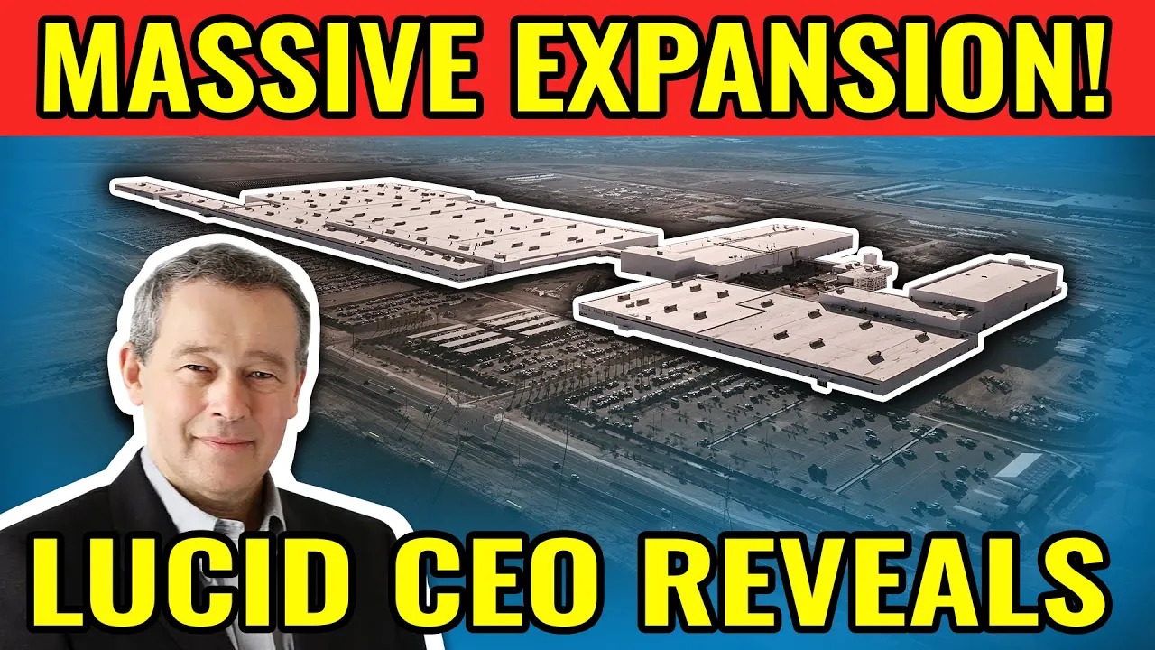 Lucid Motors Quadruples Its Arizona Manufacturing Plant And CEO Peter Rawlinson Explains Why