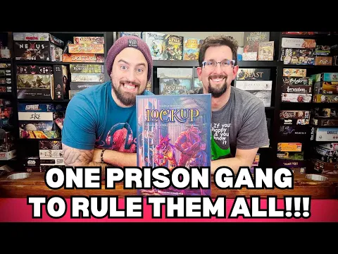 Lockup Board Game Review - First Impression - Kickstarter - Thunderworks Games
