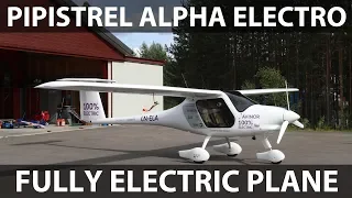 Pipistrel Alpha Electro fully electric airplane