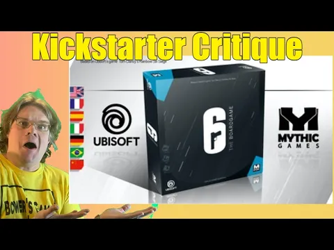 6: Siege - The Board Game - Kickstarter Critique