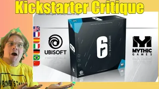 6: Siege - The Board Game - Kickstarter Critique
