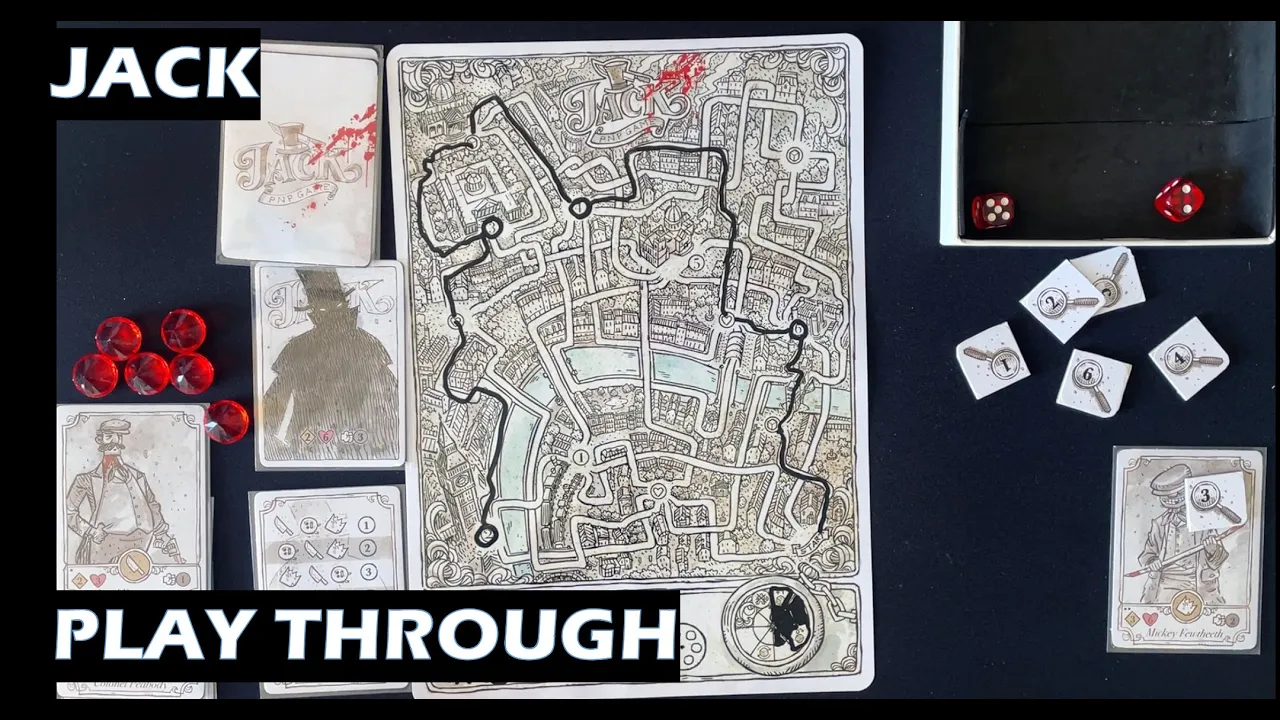 Jack PnP board game solo play through