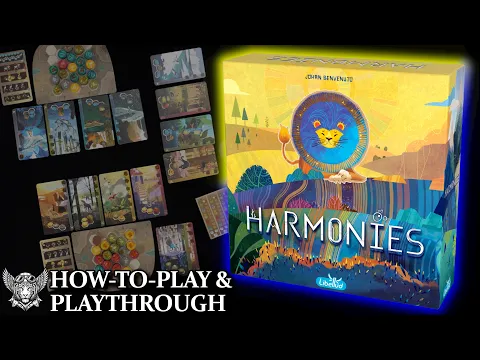 Harmonies Board Game Explained | Full Tutorial & Gameplay