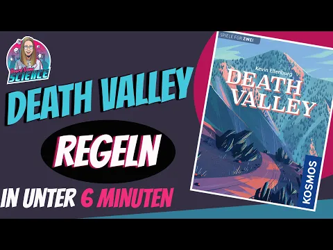 DEATH VALLEY - Kartenspiel ⭐️ Regeln ⭐️ Anleitung ⭐️ Kosmos Verlag