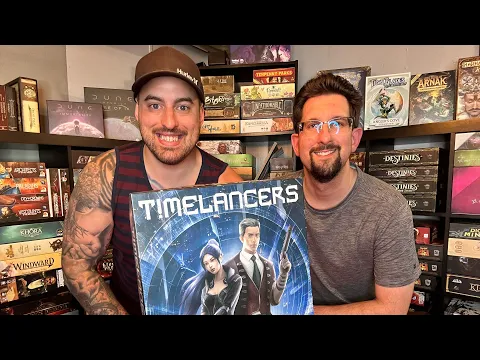 Timelancers Board Game Review - First Impression - Kickstarter - Party Tails