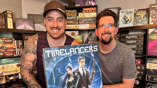 Timelancers Board Game Review - First Impression - Kickstarter - Party Tails