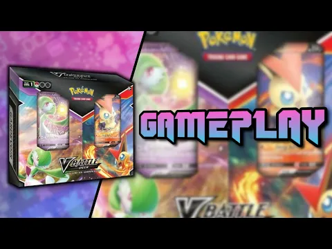 Pokémon V Battle Decks Gardevoir V vs Victini V Gameplay