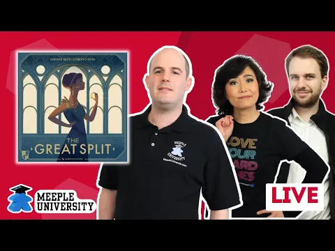 The Great Split -  LIVE Playthrough Board Game & Giveaway