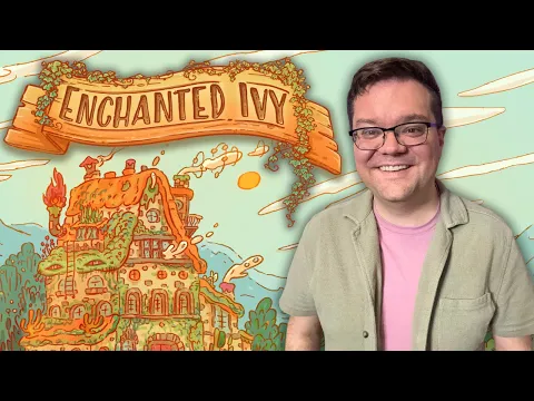 Enchanted Ivy | A Cozy Solo Board Game Teach & Play