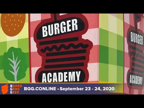 Burger Academy — game preview at BGG CONLINE September 2020