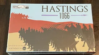 Hastings 1066 (Worthington) - Unbox on Anniversary of Battle (October 14, 1066)