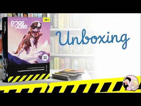 Jake & Cierra React | Unboxing Dogs With Jobs Deluxe Edition + Expansions!