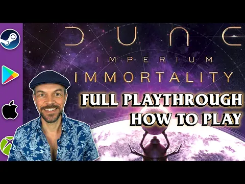 How to Play Immortality (Digital!) | Full Playthrough | Dune Imperium