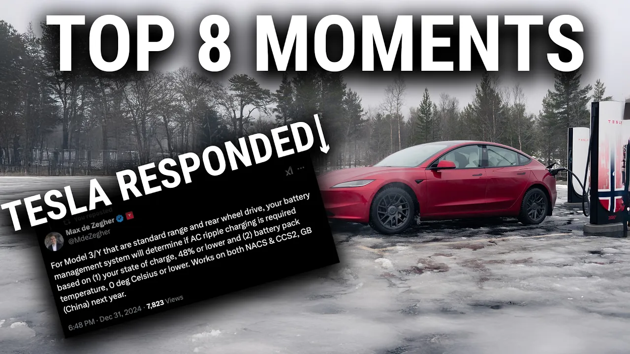Top 8 Best EV Moments In 2024